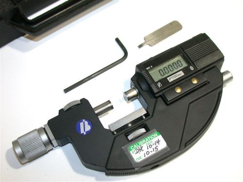 Fowler bowers snapmic 0-1.25&#034; electronic inch / metric snap micrometer 54-245-77 for sale
