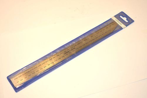 Nos moore &amp; wright ruler rule 4 combination square set m&amp;w csrm300 300mm #002b for sale