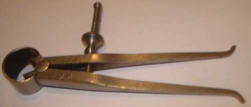 Starrett &#034;fay&#039; spring-type inside caliper 3 in heavy legs solid nut no.74a-3 for sale