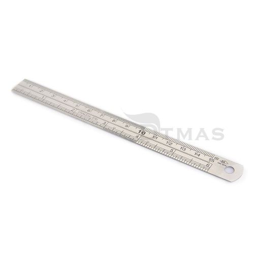 Stainless Steel Measuring Ruler Rule Scale Machinist Tools 15cm 6 inch Precision