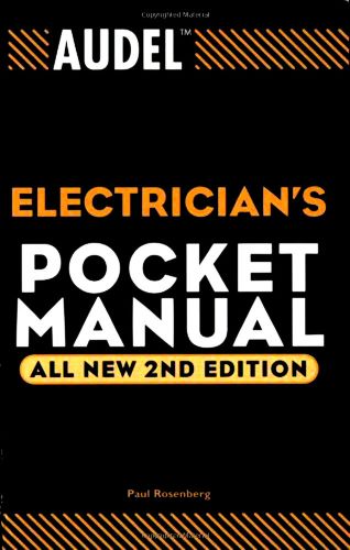 Audel Book*Electricians Pocket + FREE STARRETT Catalog + 2 Starrett pkt charts