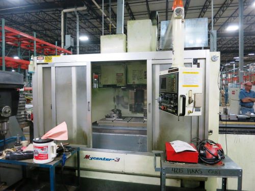 KITAMURA MYCENTER 3 APC 3-AXIS CNC VERTICAL MACHINING CENTER WITH PALLET CHANGER