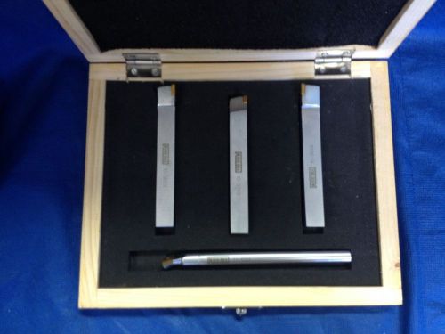 Micro 100 model # 40-7202 indexable tool holder, multi-purpose 4 piece set for sale