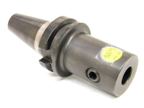 Used command bt40 end mill holder 3/4&#034; emh x 3-3/4&#034; gage x bt-40 b4p5-0001 for sale