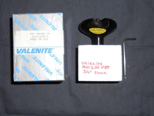 Valenite multi-purpose,face/flycutter ,vrt.mm200-1,basic &amp; screwdriver for sale