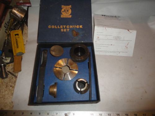 MACHINIST TOOL LATHE MILL Record Power Collet Chuck Set in Box AUC 35
