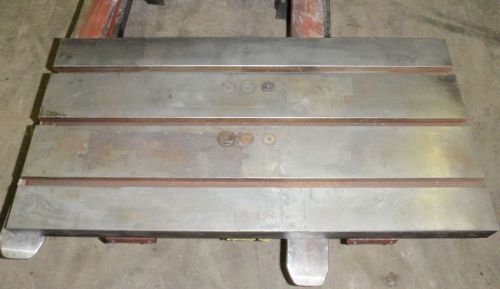 39.5&#034; x 20&#034; Steel Welding T-Slotted Table Cast iron Layout Plate T-Slot