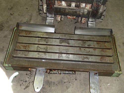 50&#034; x 26&#034; x 6&#034; T-Slotted Table Cast Iron Steel Layout Welding _ A15016 _ A15017