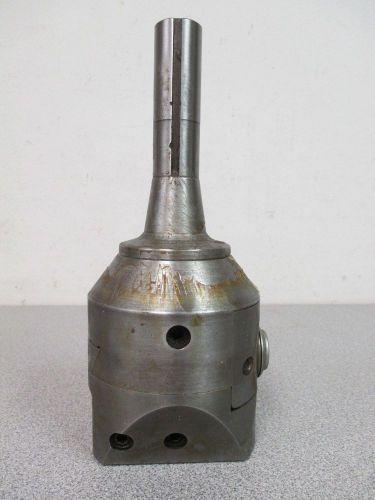 Used 3-1/2&#034; boring head w/ r8 integral shank (jt) for sale