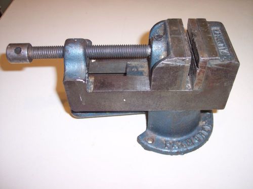 Palmgren no. 12 2.5&#034; metal drilling drill press machinist vise with swivel base for sale