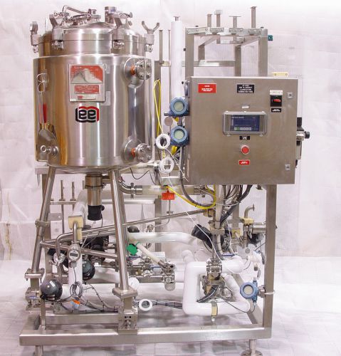 Lee kettle 200 l pharmaceutical reactor alfa laval for sale