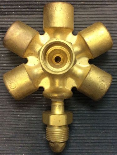 Western enterprises brass manifold block,  cga-580,  mb-70 block for sale