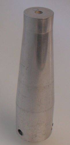 Branson ultrasonic welder catenoidal horn   1-1/2&#034;dia x 5-1/8&#034;h    3/8&#034; threads for sale