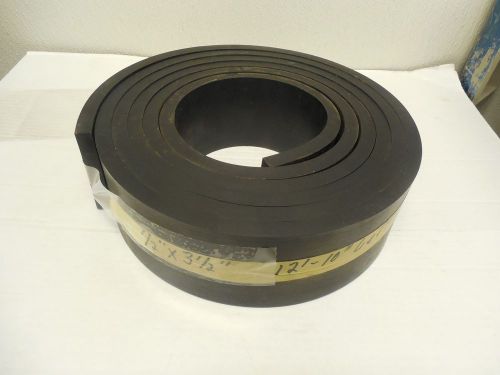 New no name black rubber duro neoprene 1/2&#034;x 3-1/2&#034;x 12&#039; ft 10&#034; length for sale