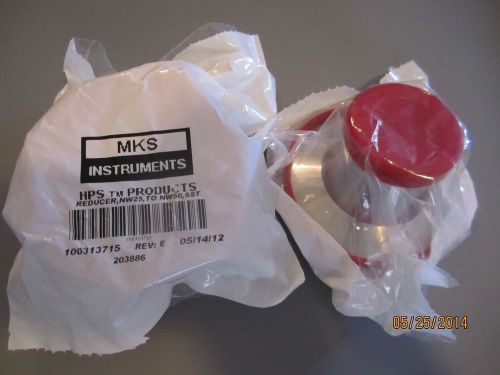 MKS/HPS NW50 X NW25  KF FLANGED REDUCER  #100313715 LOT OF 6