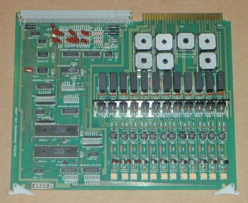 Barudan 4520 Solenoid Board PCB EBY00520