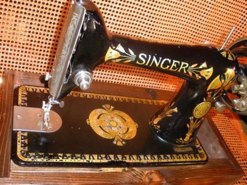 BEAUTIFUL SINGER 66 LOTUS TREADLE SEWING MACHINE HEAD FOR TREADLE CABINET