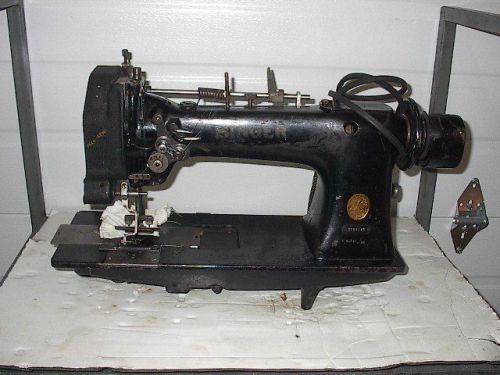 Singer 112 two needle  1 &amp; 1/4 inch  ruffling machine industrial sewing machine for sale
