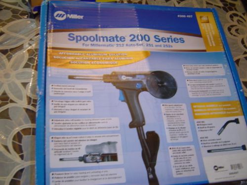 MILLER SPOOLMATE 200 Series Spoolgun No. 300497 New In Original Box