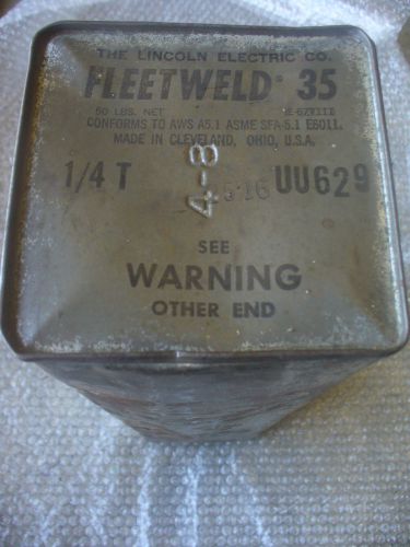 FLEETWELD (THE LINCOLN ELECTRIC) 1/4&#034;T x 50#
