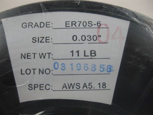 ER-70S-6 Solid Mig Wire 0.030&#034;  11 Lb Spool
