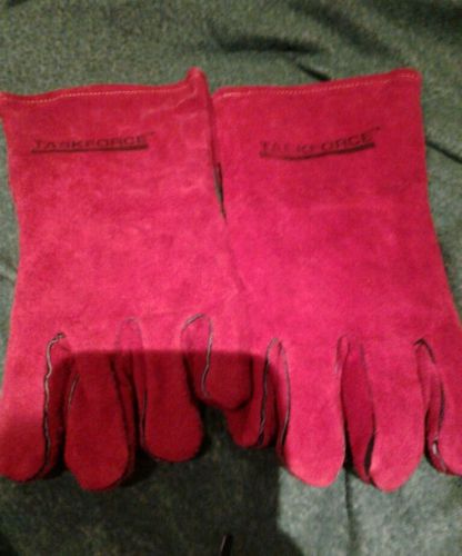 NWOT Task Force Red Welding Gloves