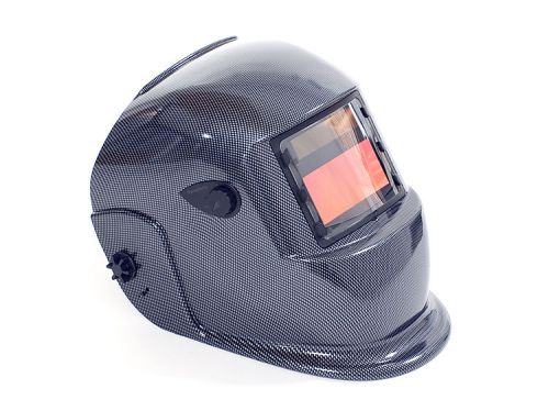 Pro Auto Darkening Carbon Fiber Hood Welding Grinding Mask Helmet ANSI Certified