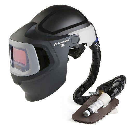 3m speedglas fresh-air iii system w/ vortex cooling, welding helmet, auto dark for sale