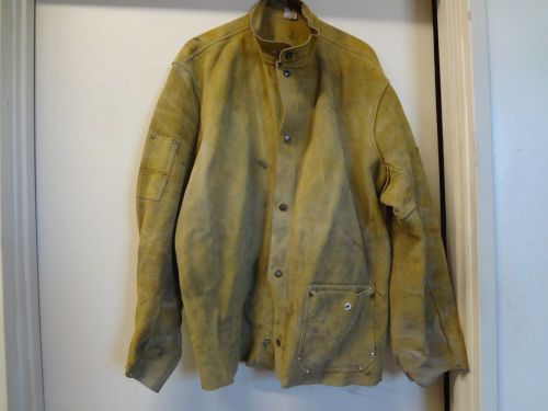 Radnor Brown Leather Welding Jacket Size XXL 3280 80372