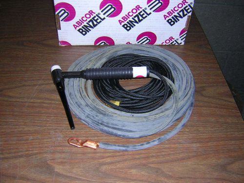 Binzel tig torch 17-25-2 150 amp 25ft. 2 piece cable