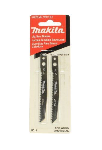 NEW Makita 723011-5-2 No.4 Jig Saw Blade  2-Pack