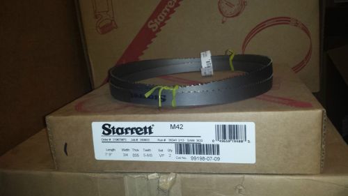 Starrett 93&#034;(7&#039;9&#034;) X 3/4&#034; X .035&#034; 5/8s VP M42 Powerband Saw Blade