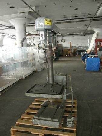 Drill press rockwell delta model 70-400 1hp 230/440 3ph 1/2 jacobs working for sale