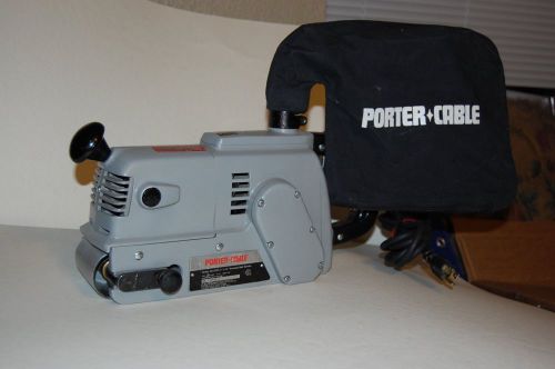 Porter Cable 503 EHD refurbished  Dustless locomotive Belt Sander 3&#034; x 24&#034;