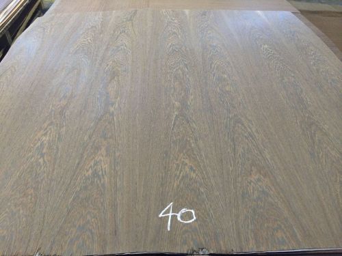 Wood veneer wenge 48x48 1pcs total 10mil paper backed  &#034;exotic&#034; rko 40 for sale