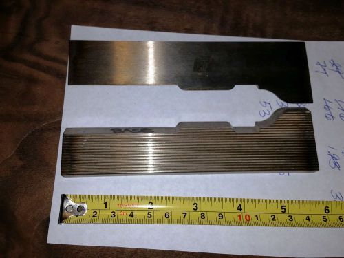 2 shaper / planer knives / knife weinig corrugated moulder molder #k53 for sale