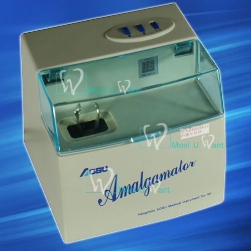 Dental Lab Amalgamator Amalgam Capsule Mixer Max 4500Rpm Time Adjustable CE