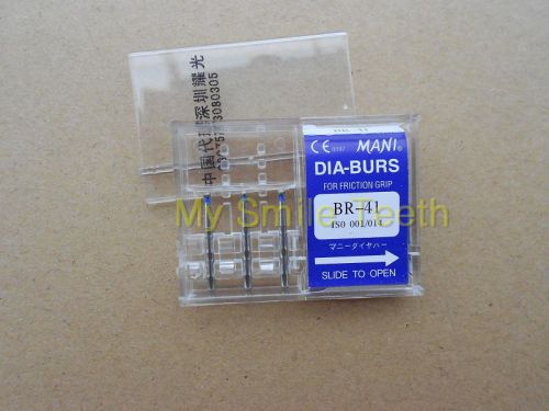 1 Box Dental Mani Burs Handpieces Diamond Burs Teeth Polishing Drills BR-41