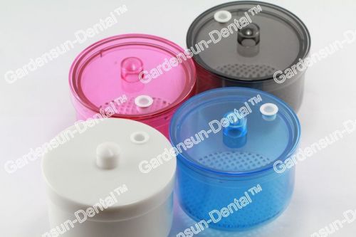 4PCS CTISEN Dental Bur Holder Cleanser For High and Low handpiece burs 4 Colors
