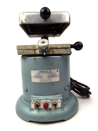 Omnidental Omnivac V Dental Lab Immediate Heating Suction Vacuum Former