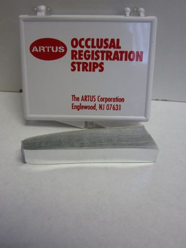 Dental Artus Occlusal Registration Strips Package of 300