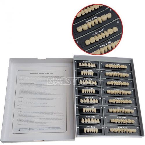 Fda 1 pack  new dental synthetic resin teeth t6-a2 ce for sale
