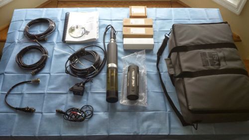 YSI 6820 MULTI-PARAMETER WATER QUALITY MONITOR / SONDE - With Many Extras