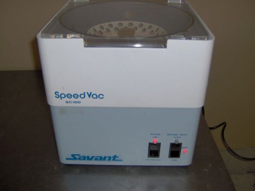 SAVANT SPEED VAC (SC-100) CENTRIFUGE---Tested--Works Great--Good Cosmetic!$$$!