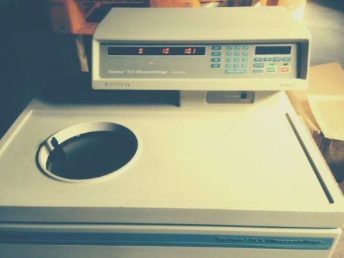 Beckman optima  tlx 120,000 rpm table top  with choice of rotor for sale