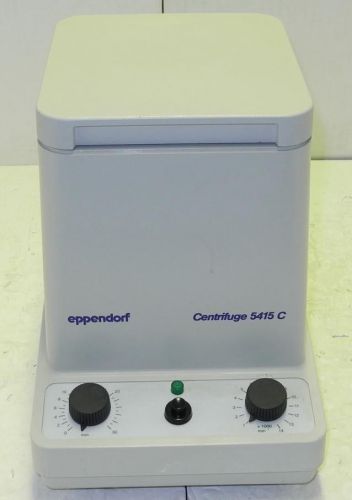 Eppendorf 5415c centrifuge with f-45-18-11 rotor with lid - nice clean working for sale