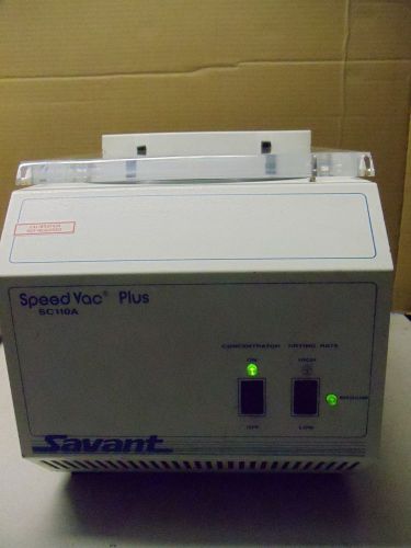 Savant Model SC-110-115 Speed Vac Plus Concentrator with Rotor