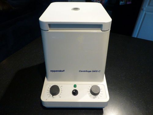 EPPENDORF 5415C Centrifuge with 18 position rotor  excellent GUARANTEED