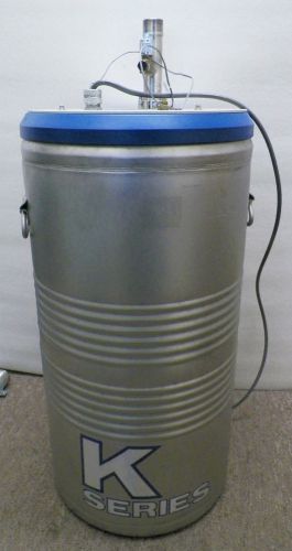 Taylor wharton 3k vapor / liquid nitrogen storage system 48 liter cap for sale