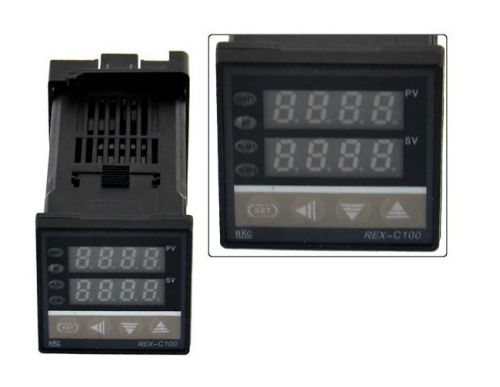 Dual PID Digital Temperature Controller REX-C100 Digital Celsiu